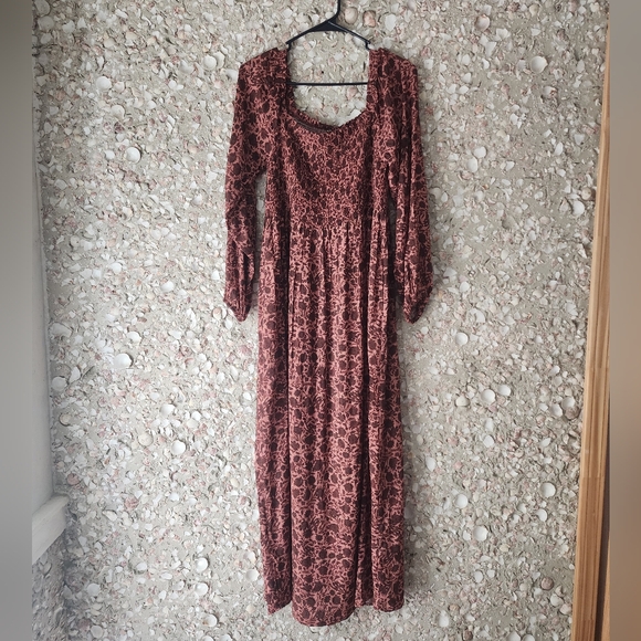 Faherty Susanna Smocked Dress In Montserrat Floral - Picture 3 of 8